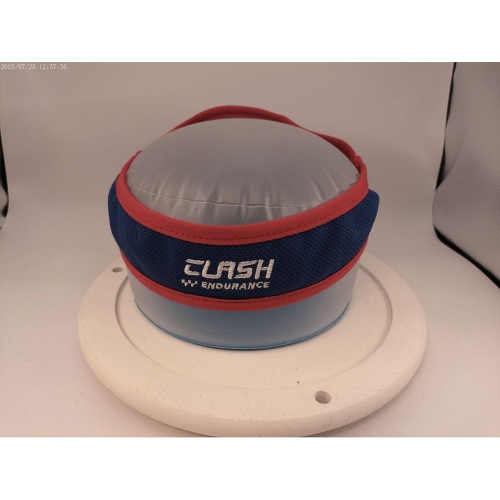 Endurance Visor Hat Clash Endurance Blue Red Stretch Fit One Size Athletic - Picture 11 of 12